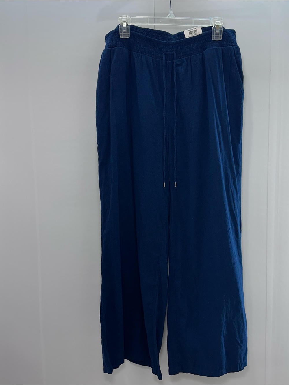 Style & Co. Navy Wide-Leg Pull-On Pants - Picture 2 of 10